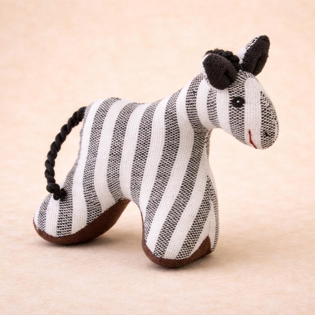 Organic Cotton Little Critters- Zebra
