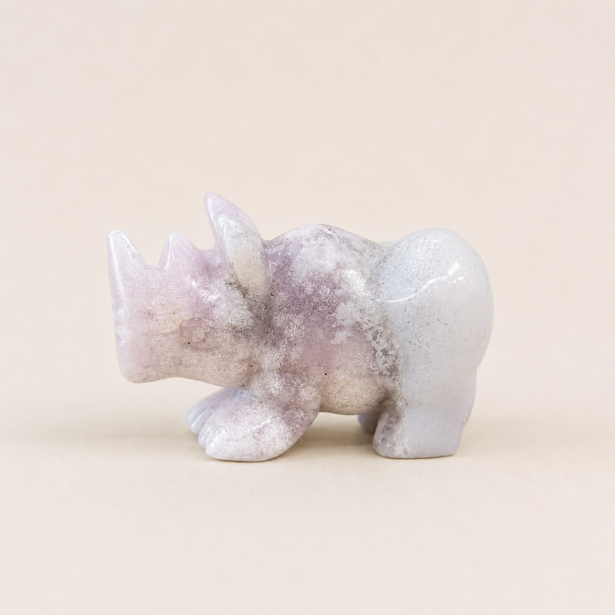 Crystal Dinosaur Carvings