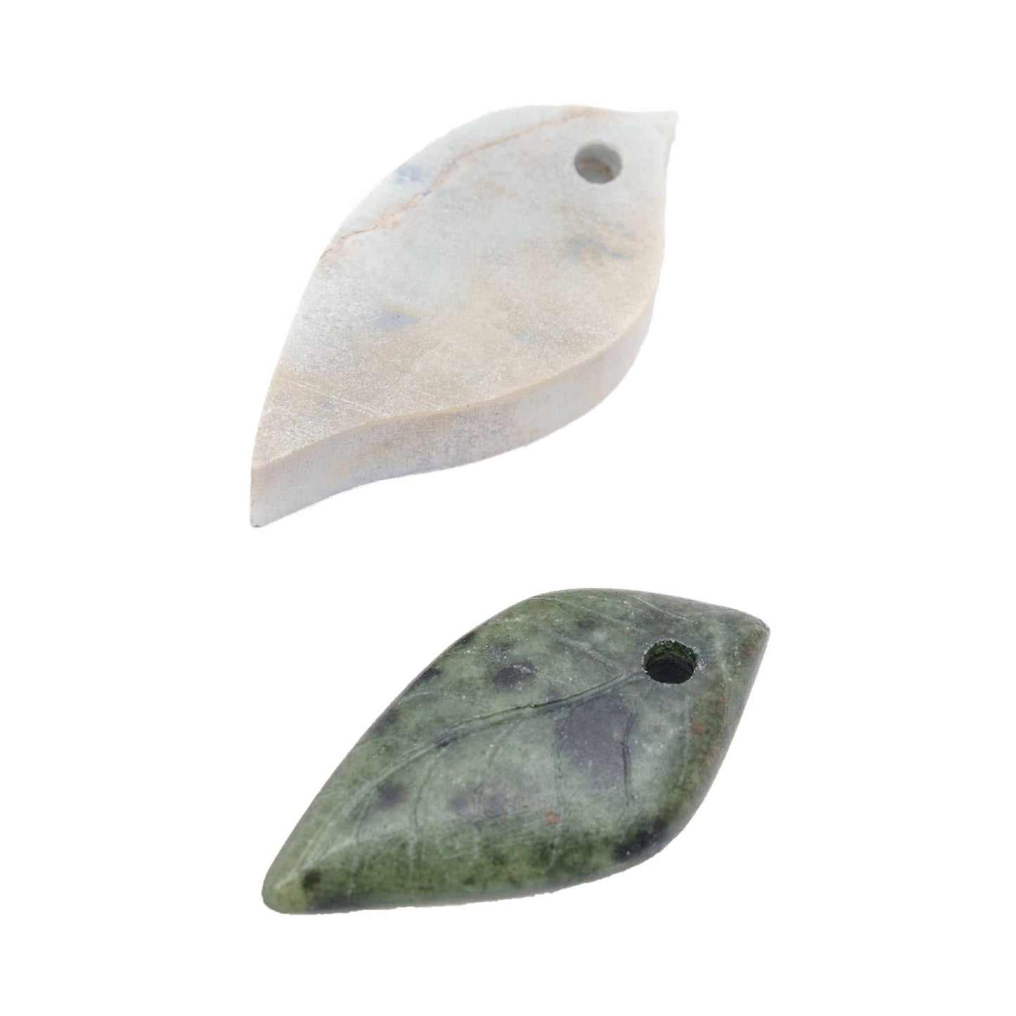 Leaf Soapstone Pendant Jewelry Carving Kit