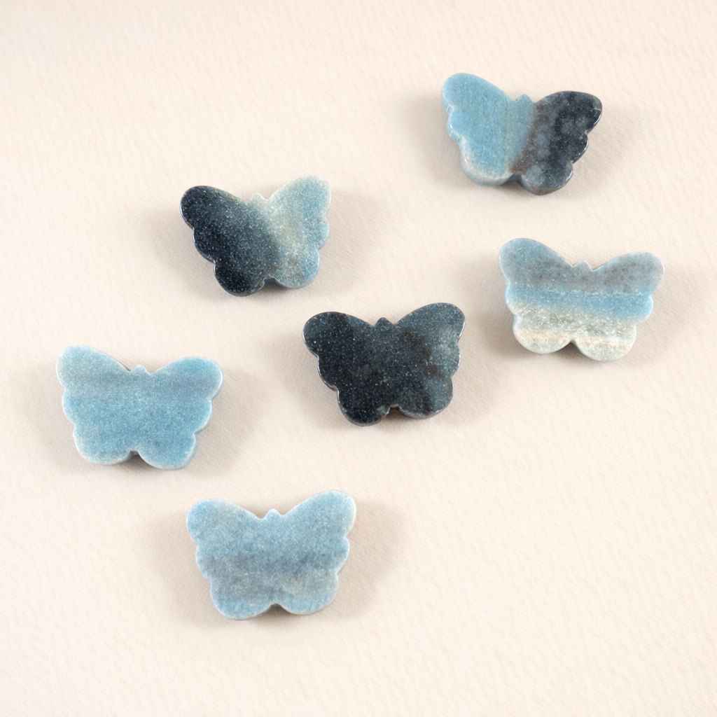 Gemstone - Flat Butterfly