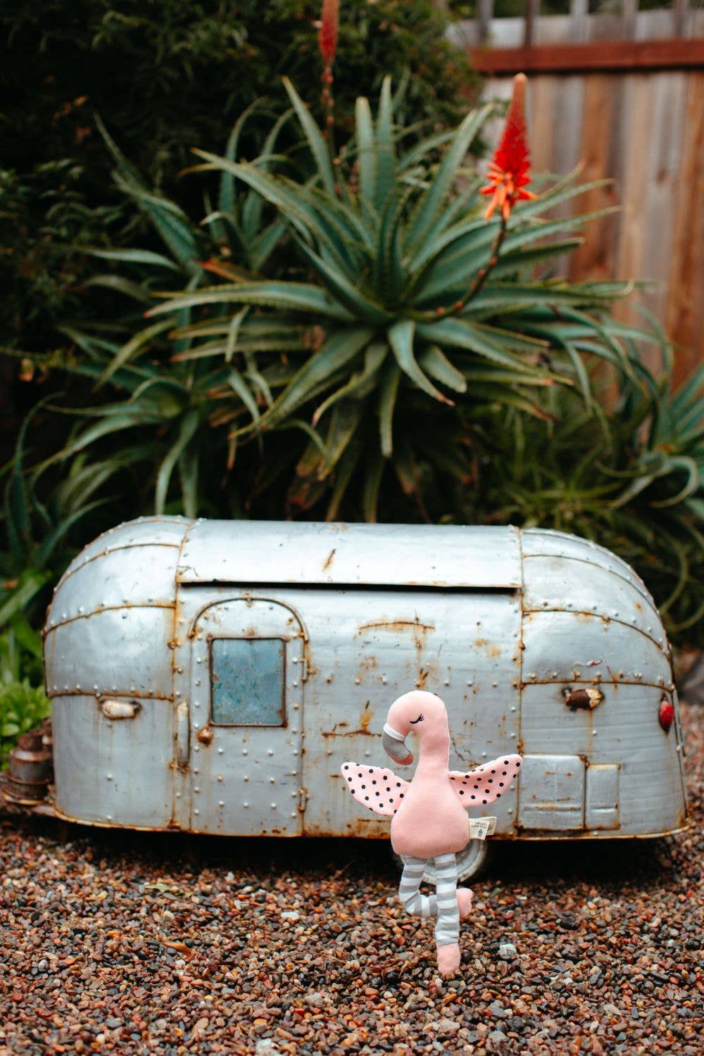 Franny Flamingo- Organic Cotton Plush