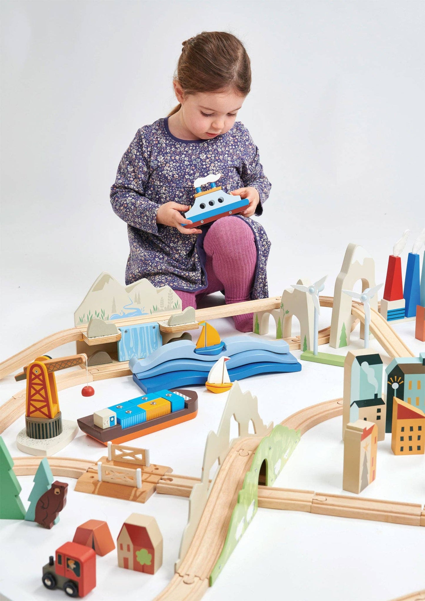 Mountain View Train Set