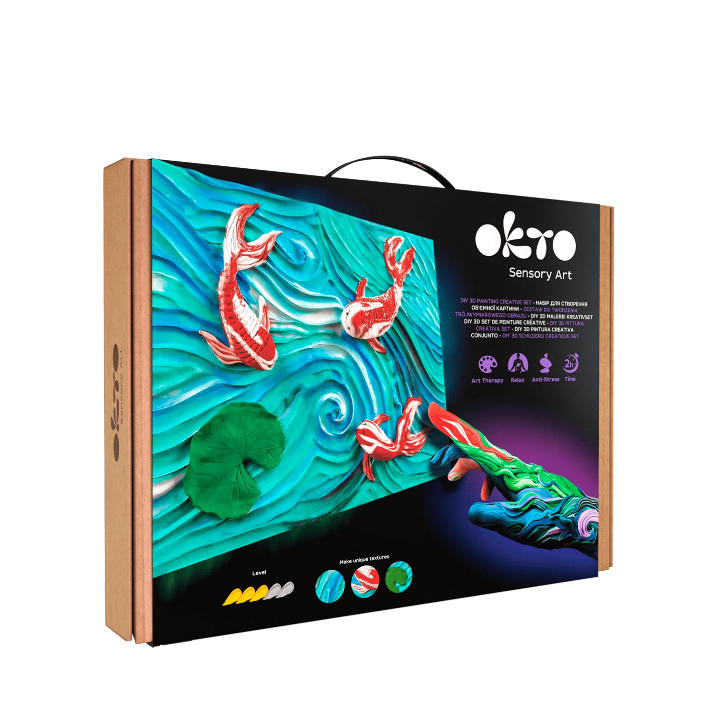 Sensory Art 3D Painting “Koi Carp”