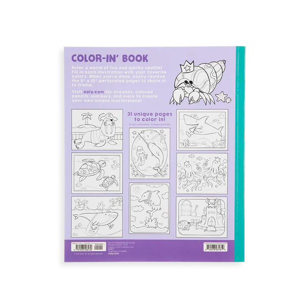 Outrageous Ocean Coloring Book