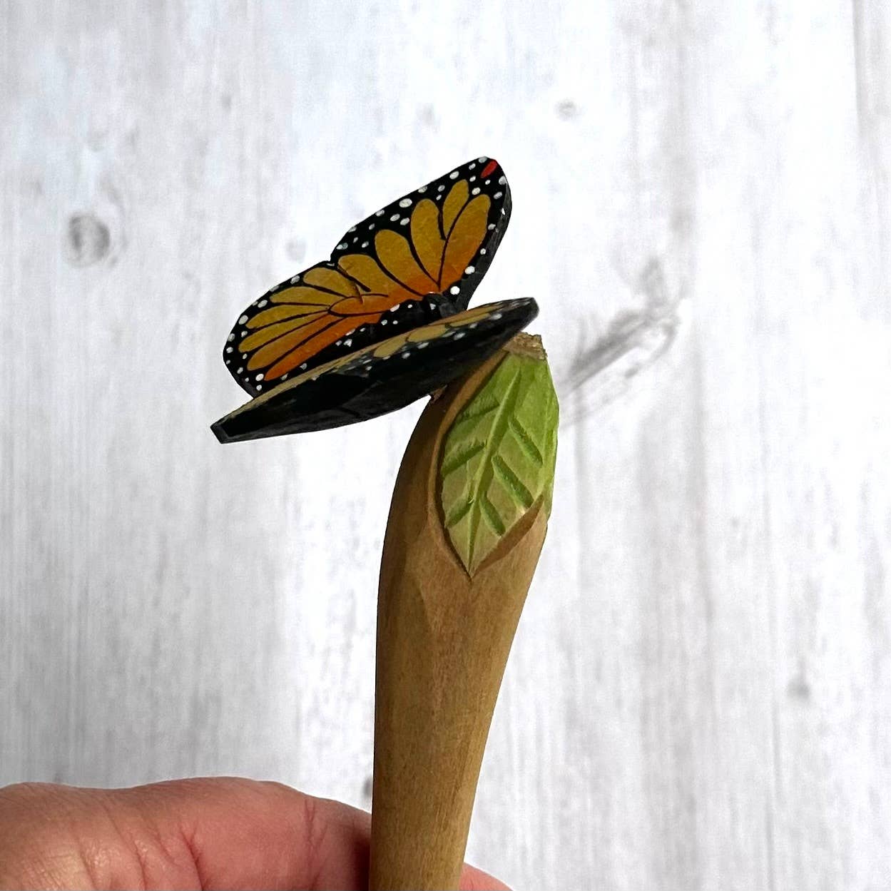 Wooden Handmade Ballpoint Pen Butterfly