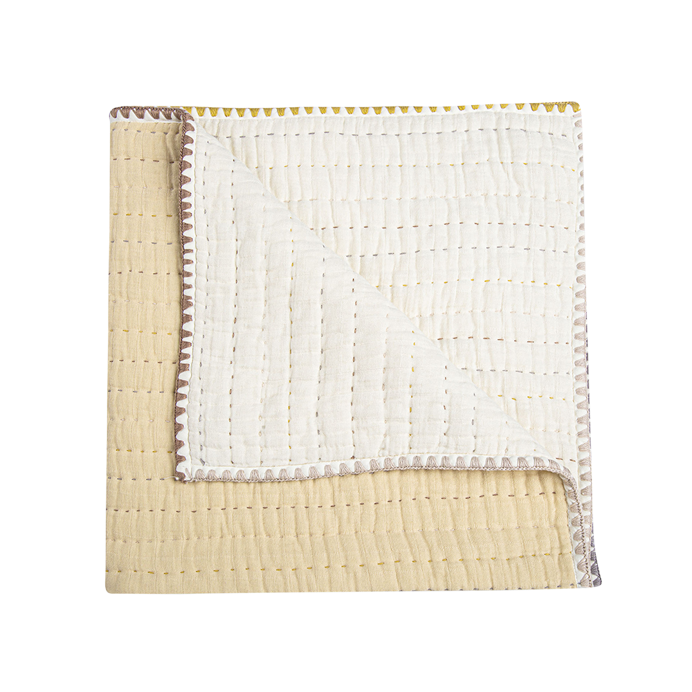 Quilted Cotton Blanket- Kendi