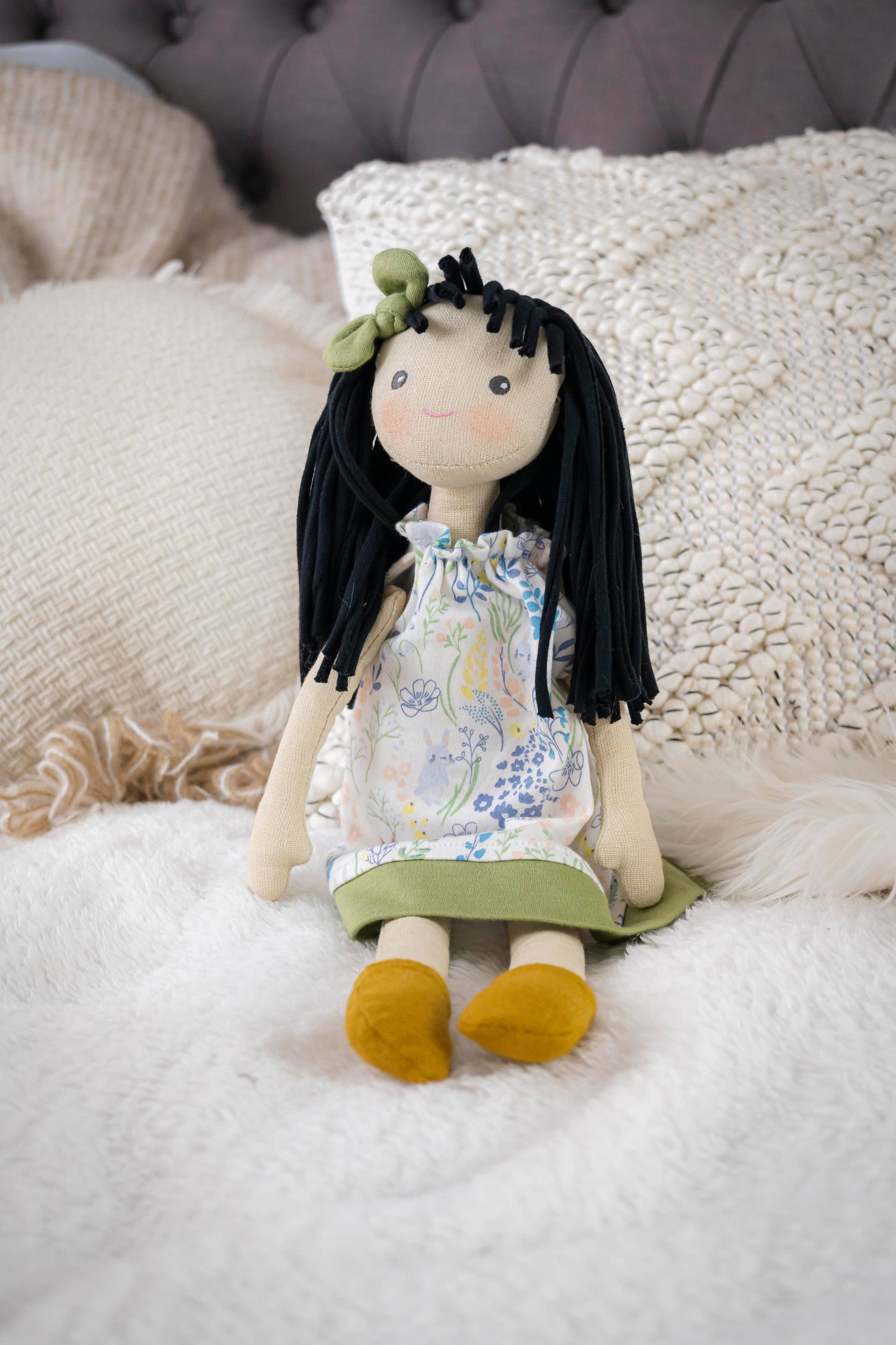 Jedda- Organic Cotton Plush Doll