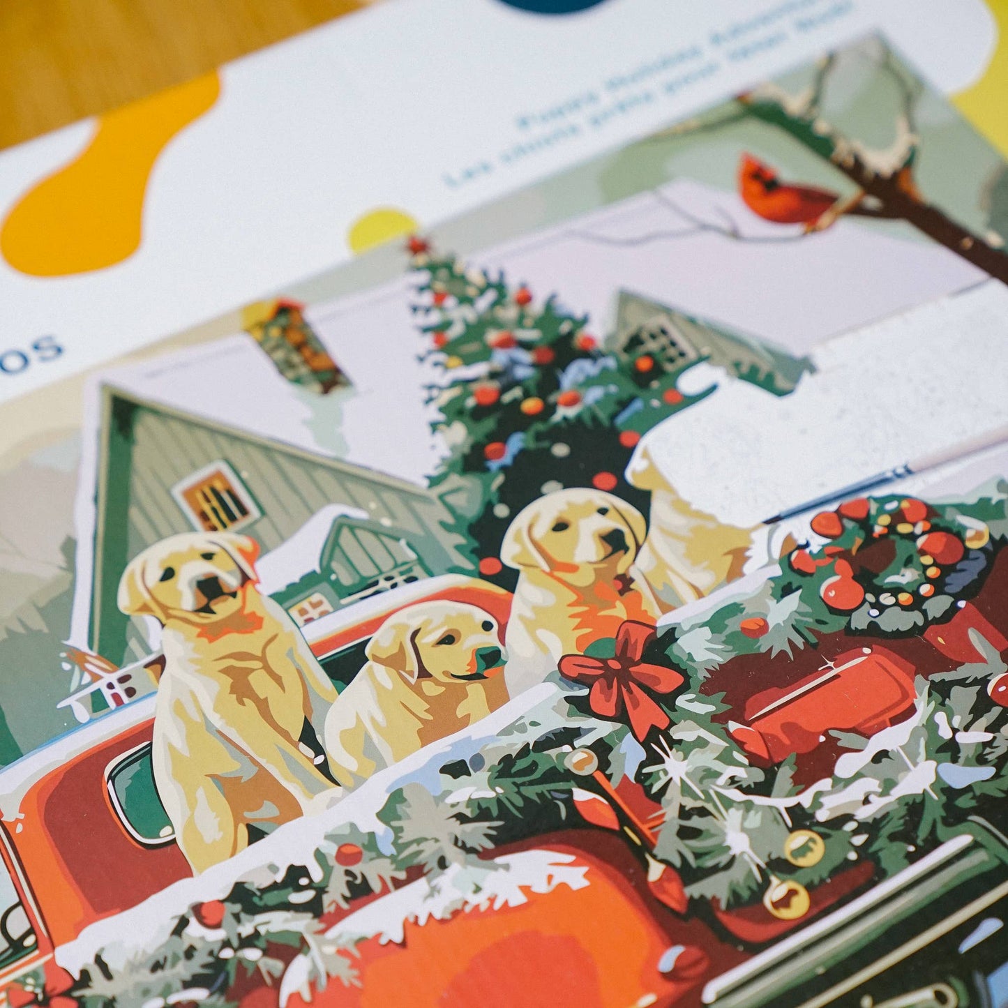 Paint By Number- Puppy Holiday Adventure