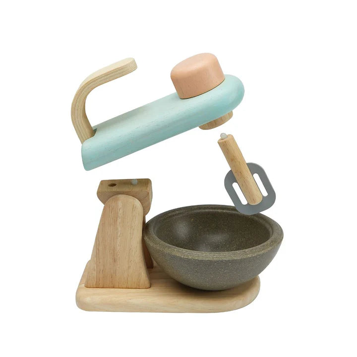 Wooden Stand Mixer Set