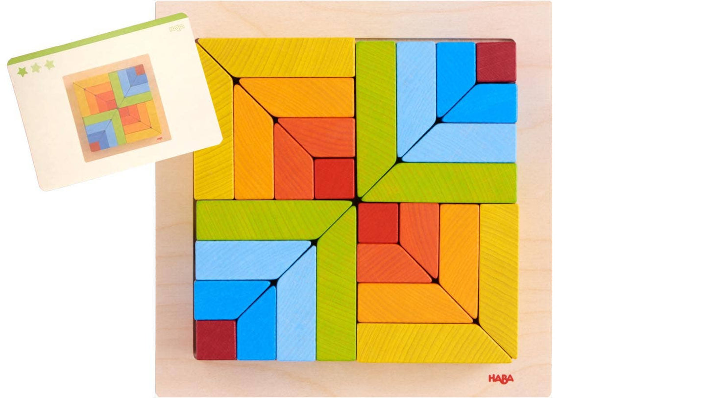 Creative Stones- 3D Wooden Arranging Blocks