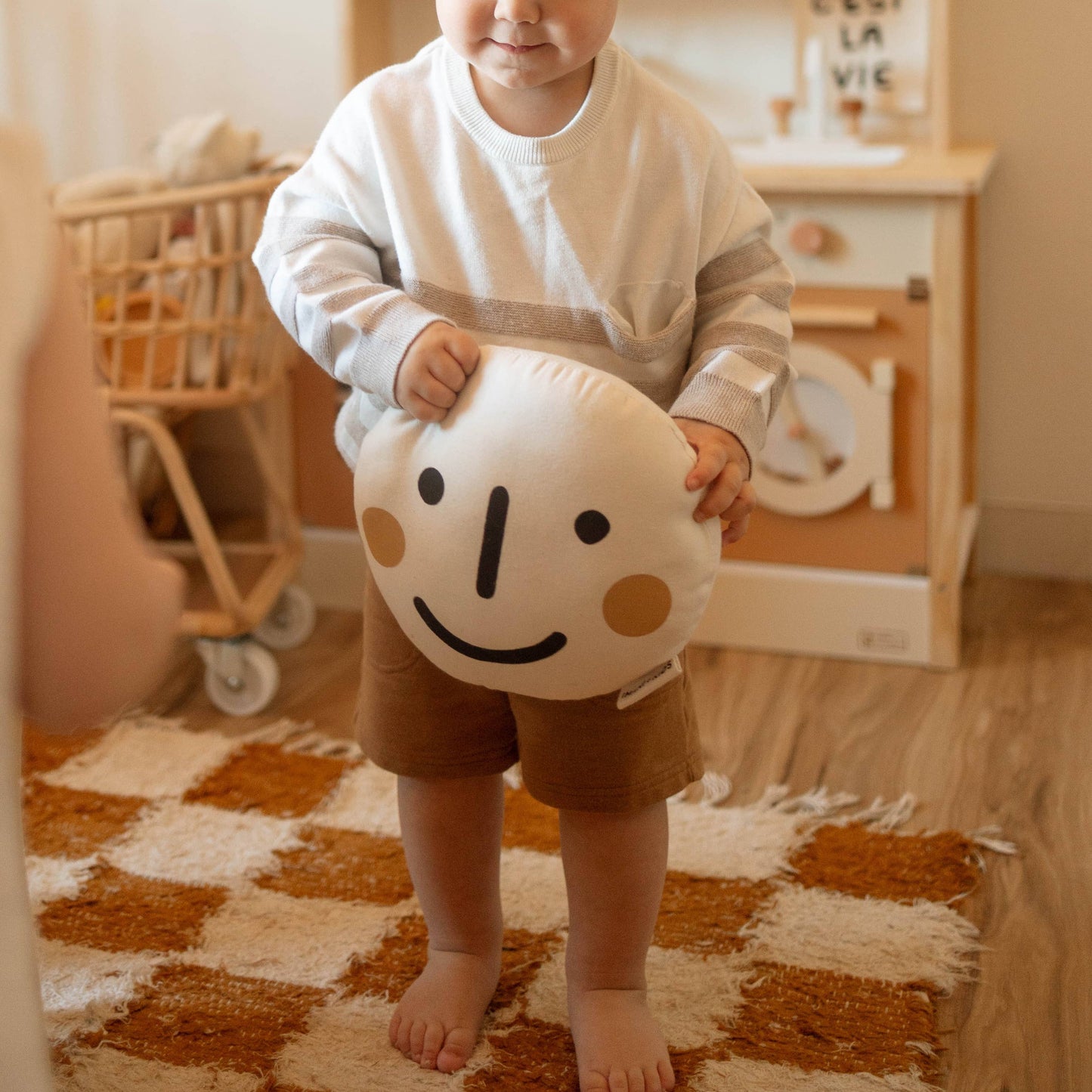 Smiling Face Pillow