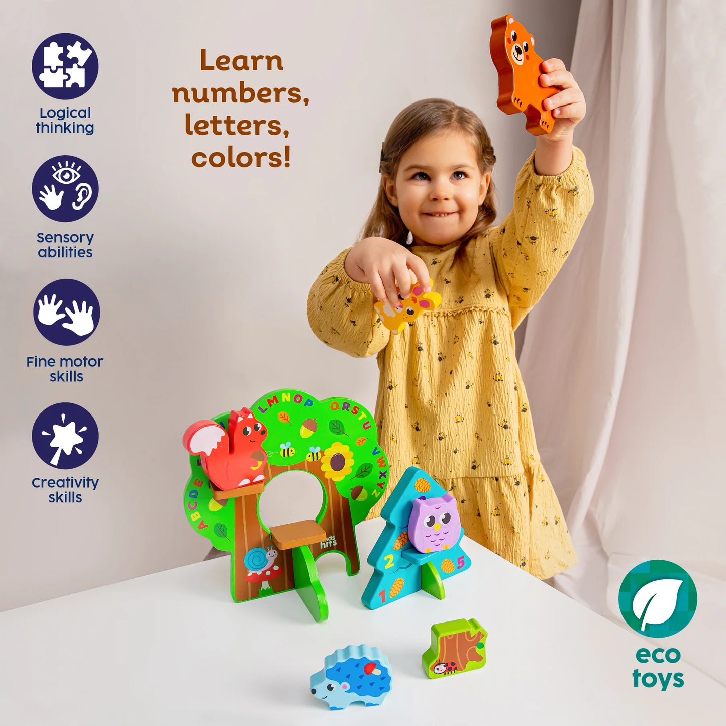 Wooden Toy- Forest Set