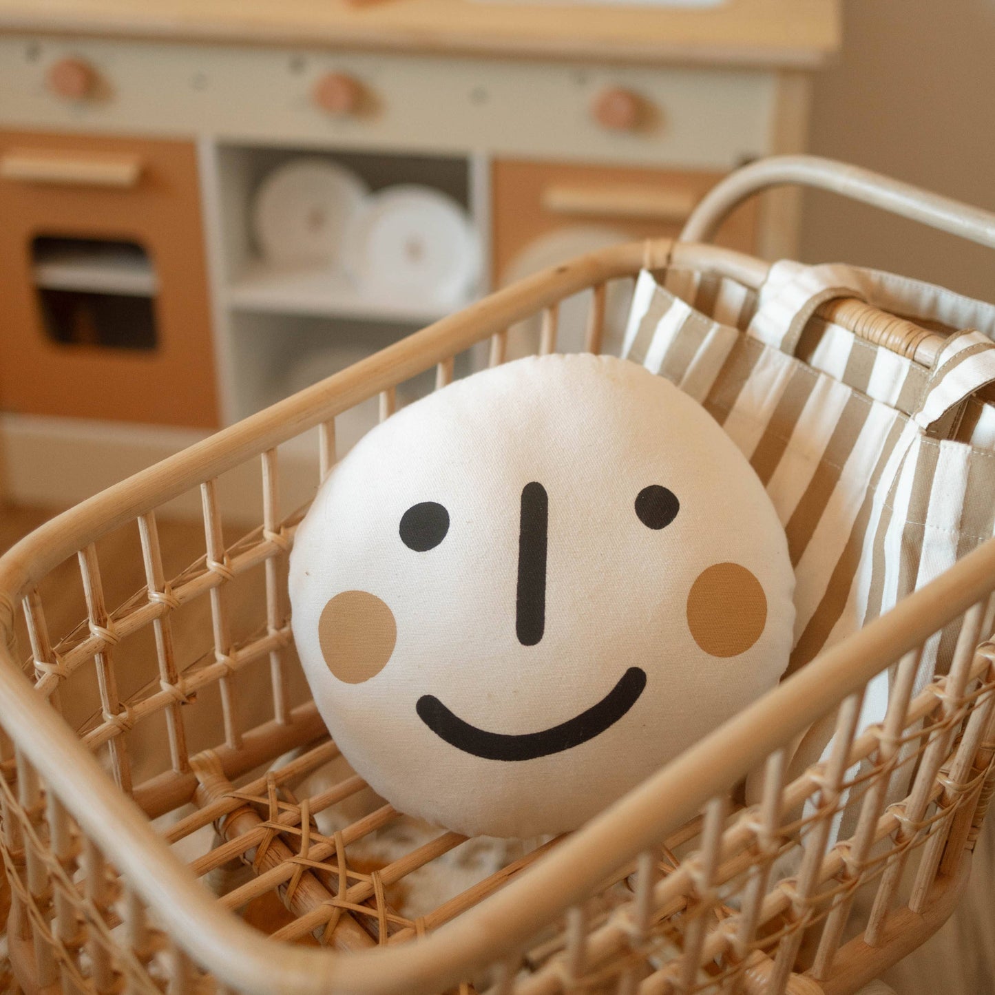 Smiling Face Pillow