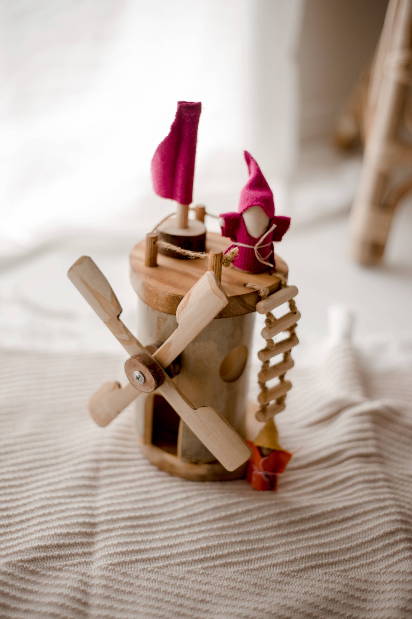 Wooden Windmill