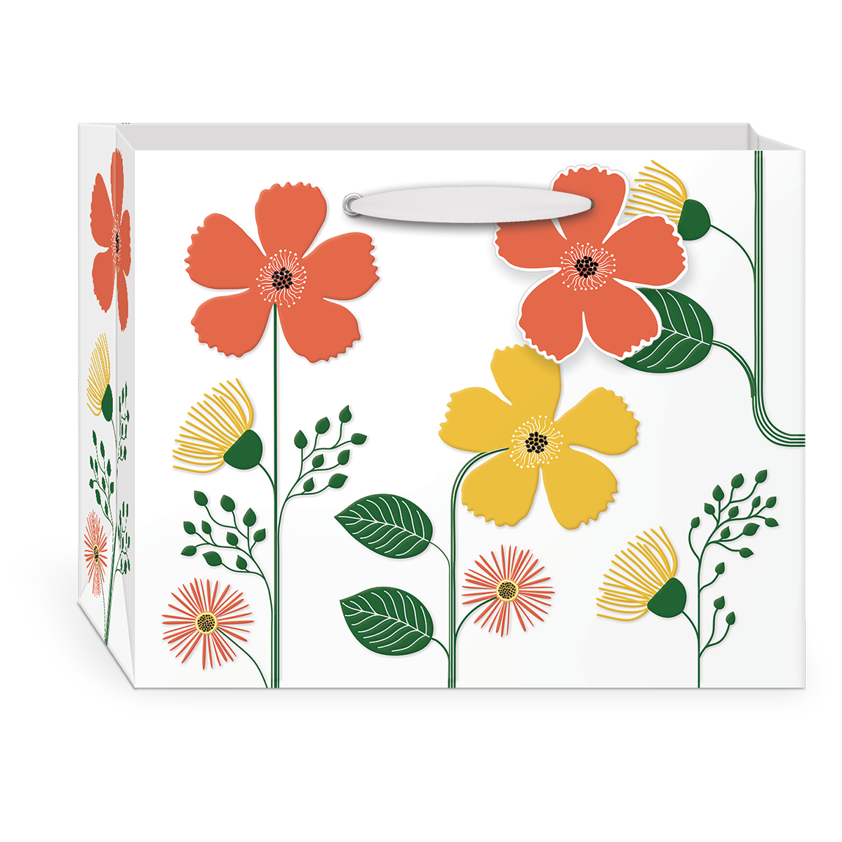 Medium Gift Bag - Multi Flower