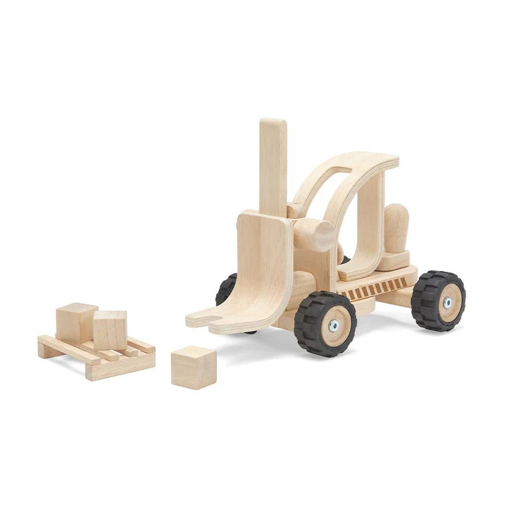 Wooden Forklift Set