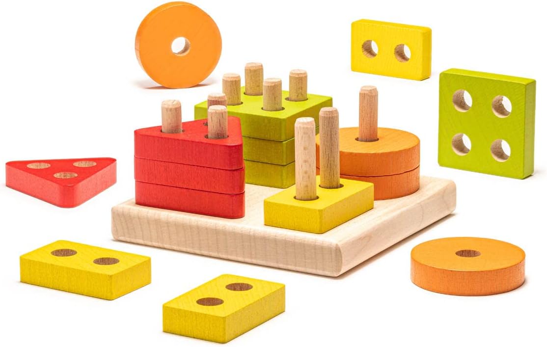 Cubika Wooden Sorting Set