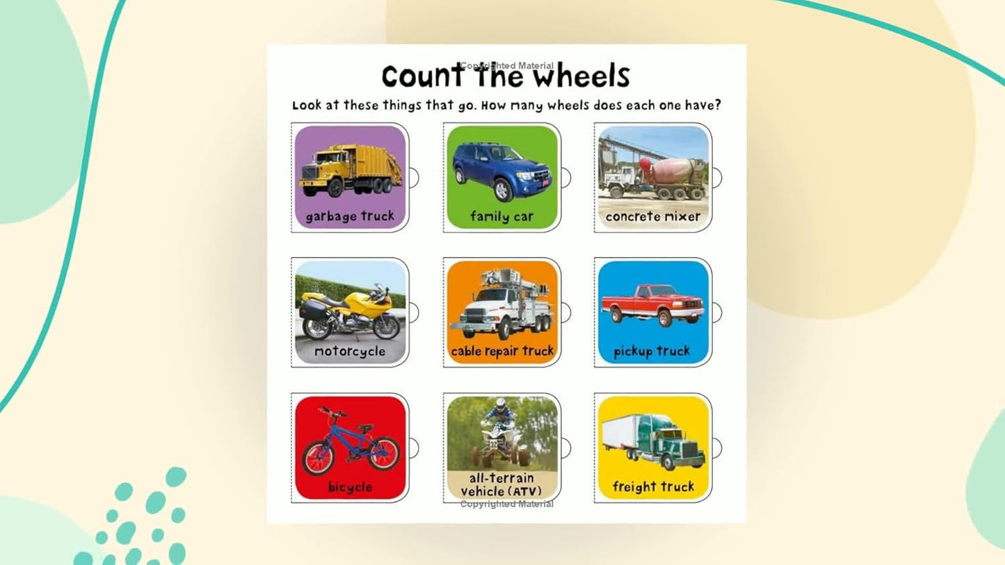 First 100 Trucks and Things That Go Lift-the-Flap: Over 50 Fun Flaps to Lift and Learn by Roger Priddy