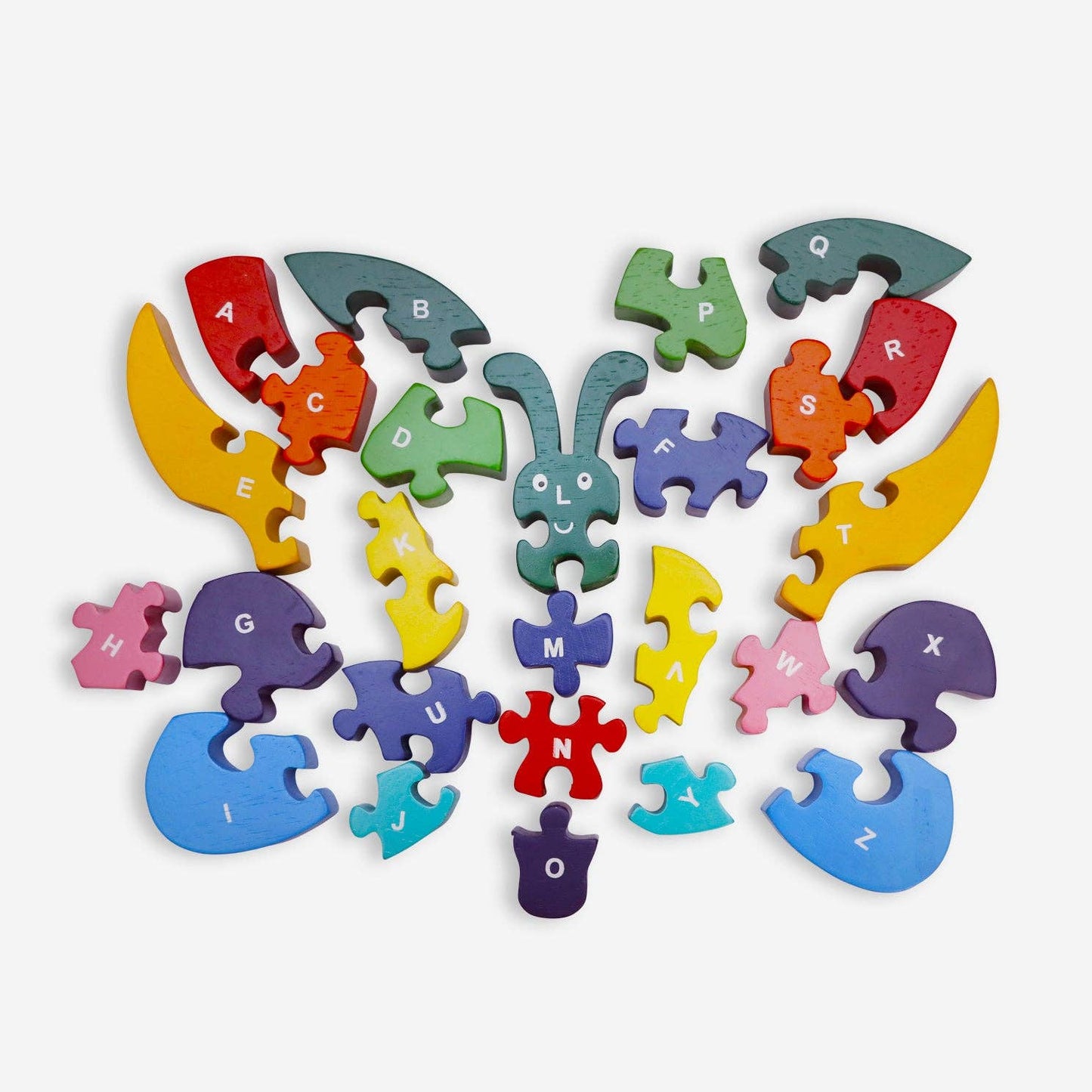 Handmade Wooden Puzzle - Butterfly