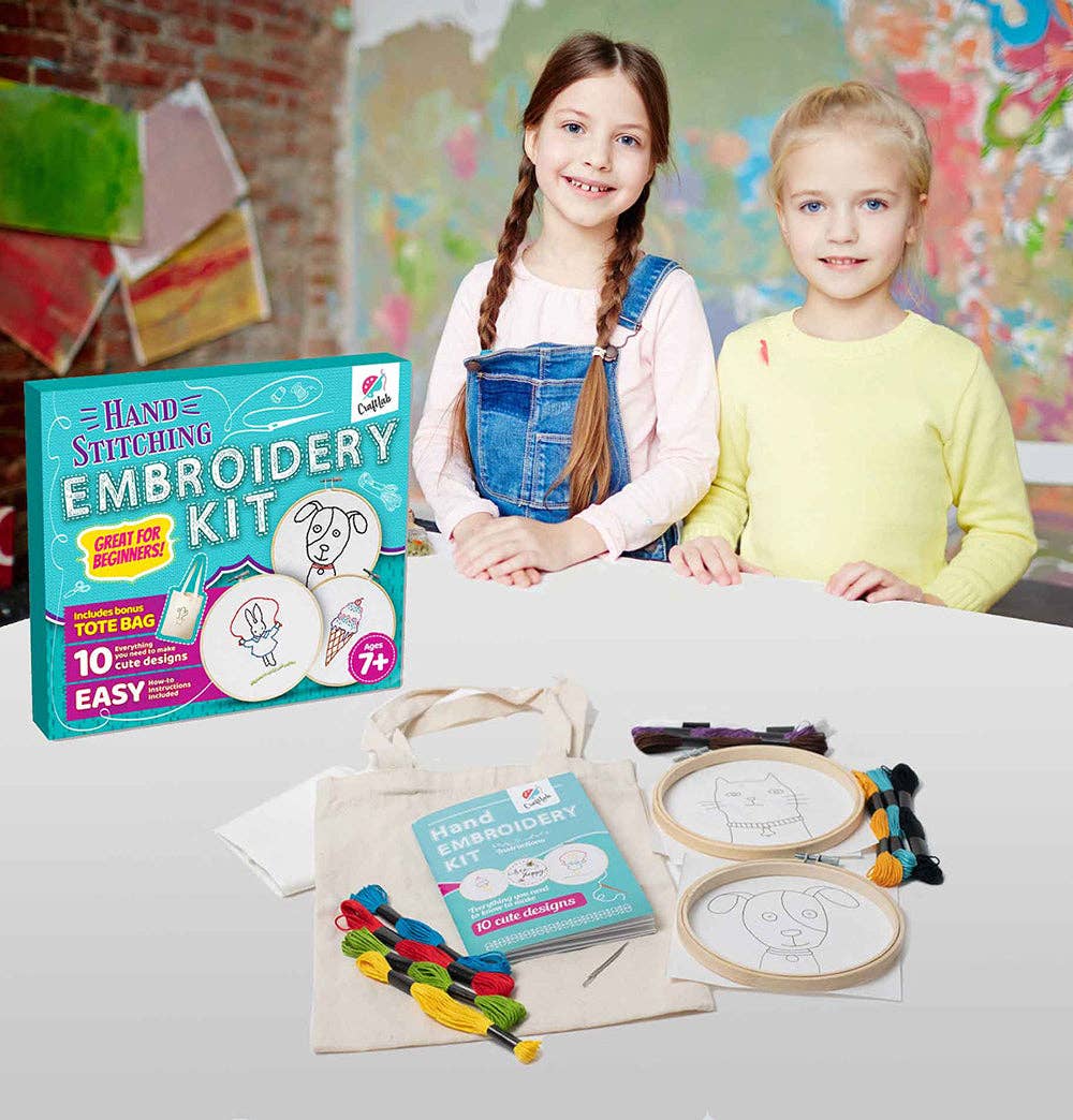 Hand Stitching Embroidery Kit