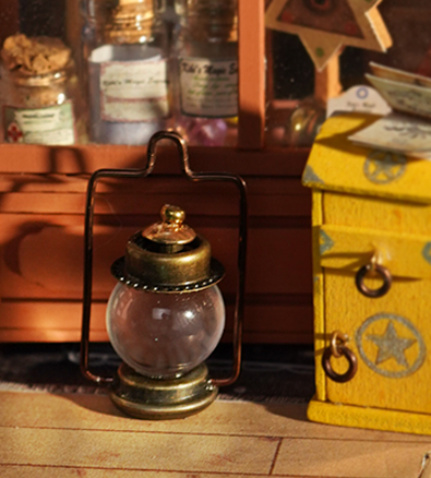 DIY Miniature House Kit: Mose's Detective Agency