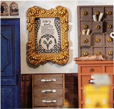 DIY Miniature House Kit: Mose's Detective Agency