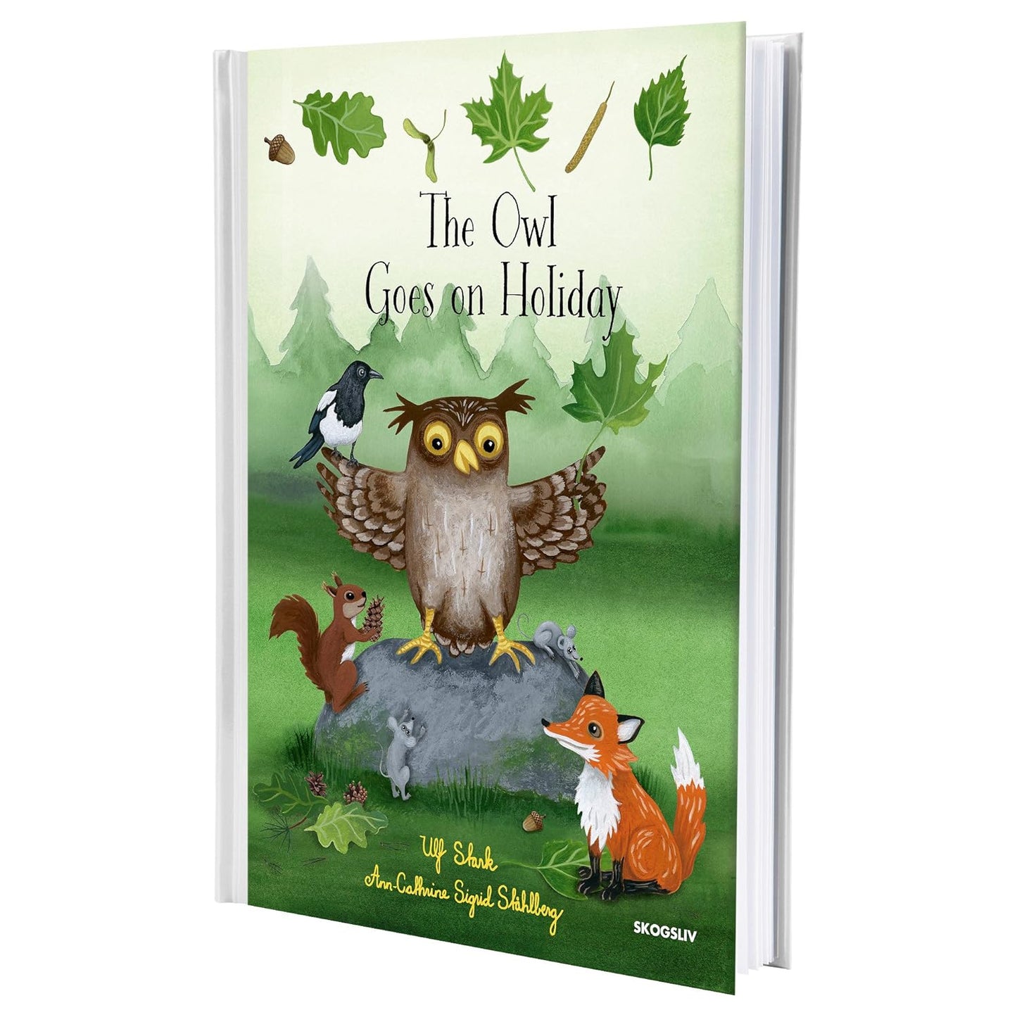 Set of 3 books: The Hedgehog Leaves Home, King Elk, & The Owl Goes on Holiday by Ulf Stark