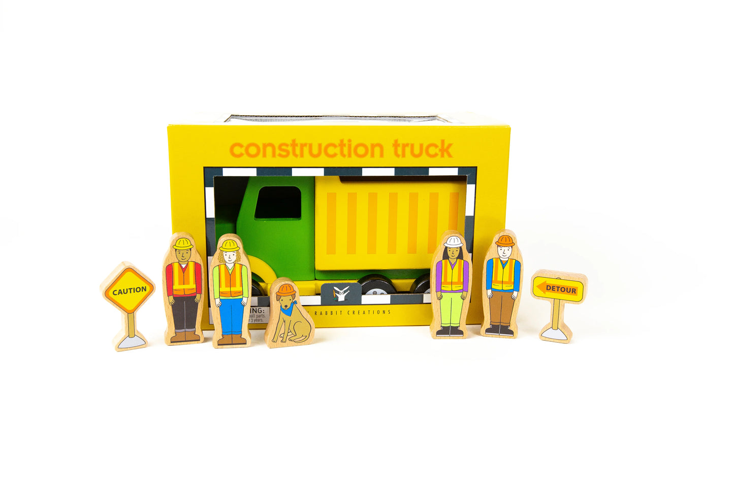 Construction Crew Magnetic Truck