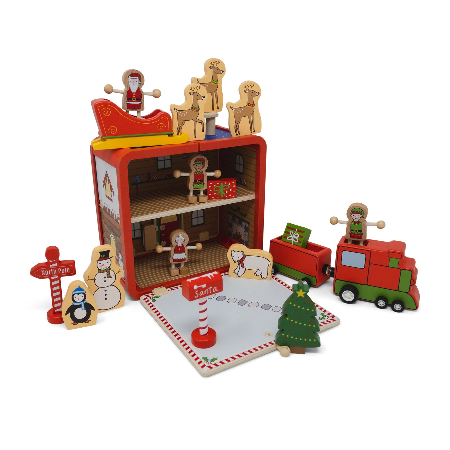 Suitcase Series- Santa's Workshop