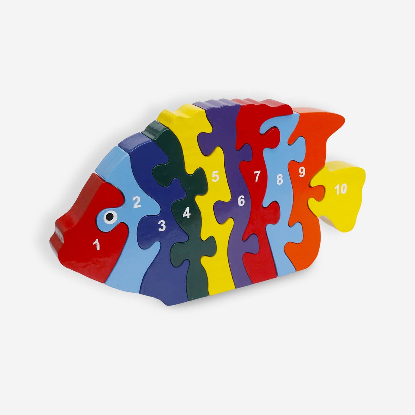 Wooden Puzzle Tropical Fish