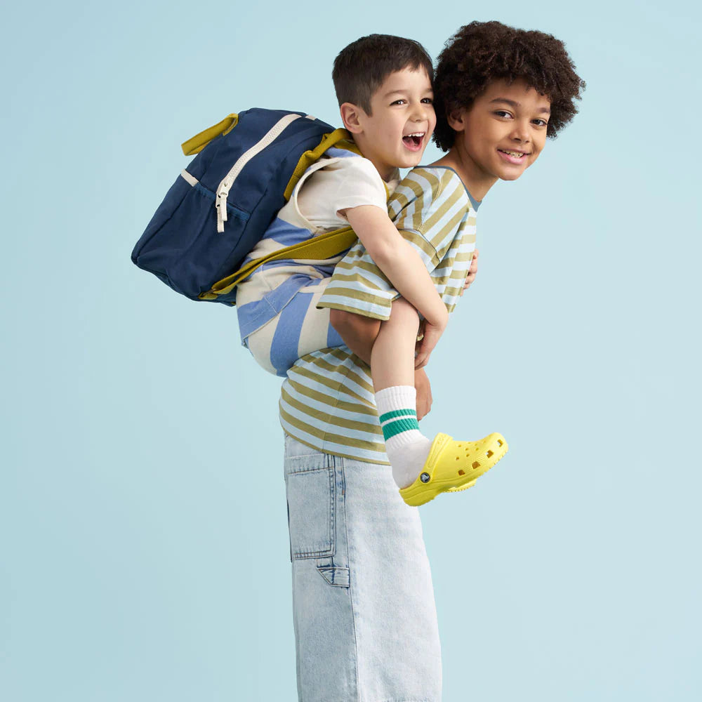 Organic Cotton Kids Backpack - Navy