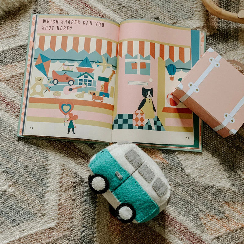 Felt Hippie Van Toy