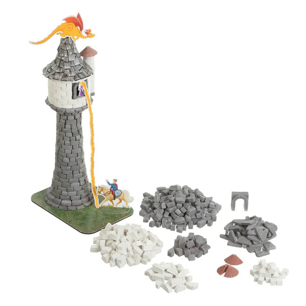 Mini Bricks Construction Set- Princess In Tower