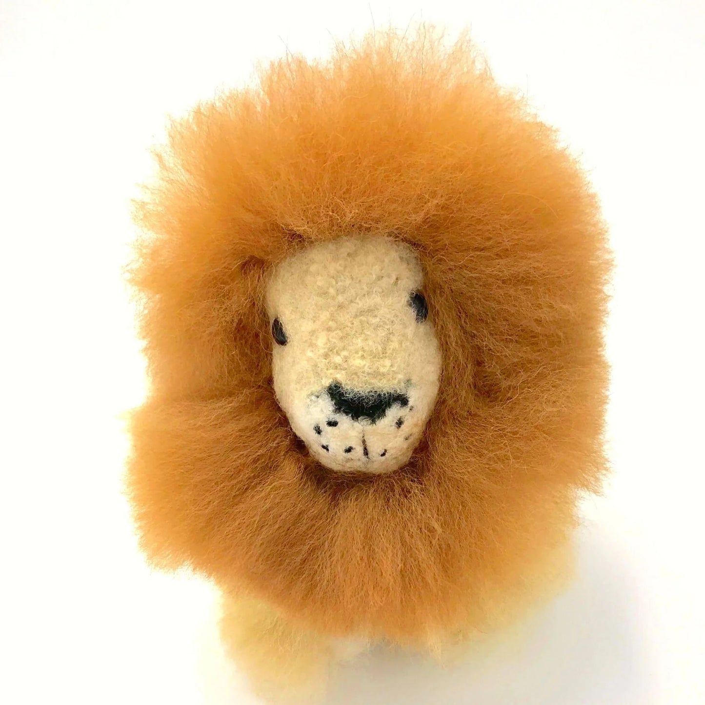 Alpaca Stuffed Animal - Lion 7"