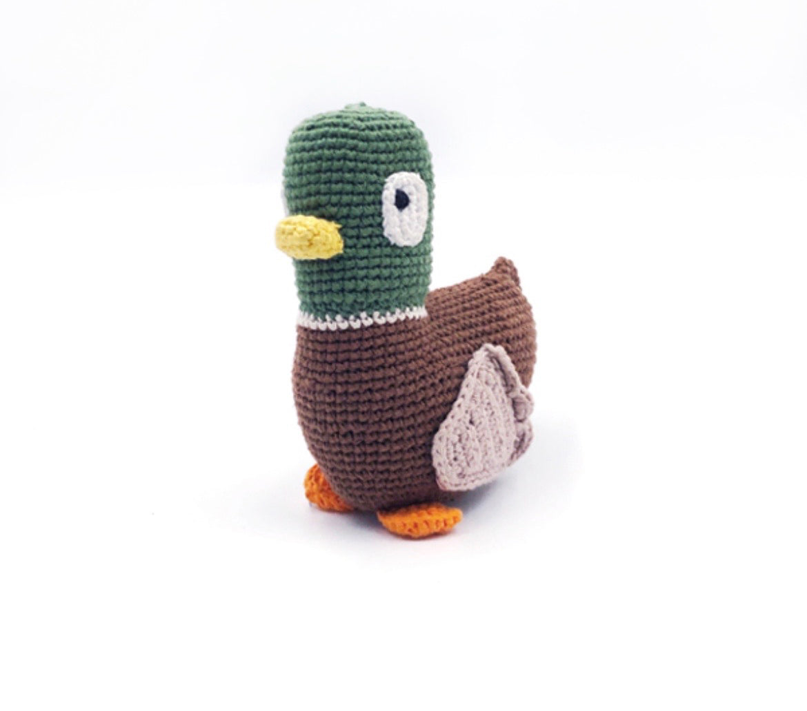 Mallard duck rattle