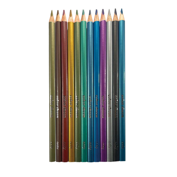 Color Sheen Metallic Colored Pencils
