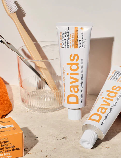 David's Kids & Adults Premium Toothpaste- Orange Vanilla