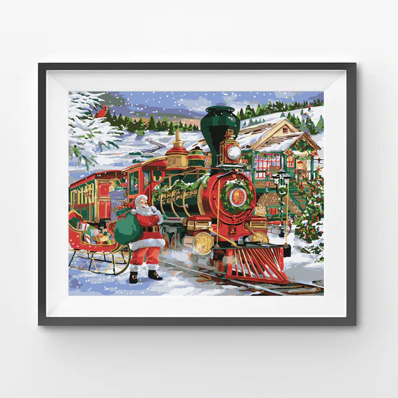 Paint By Number- Santa Express