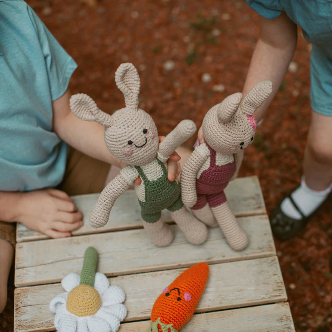 Handmade Springtime Easter Bunny