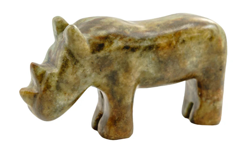 Soapstone Carving Kit- Rhinoceros
