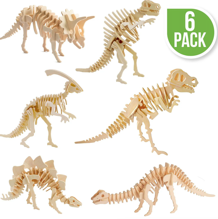 Classic Wooden Puzzle Bundle - Dinosaurs