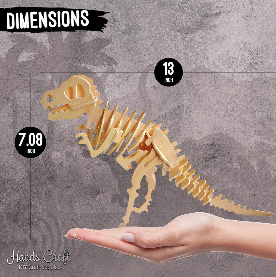 Classic Wooden Puzzle Bundle - Dinosaurs