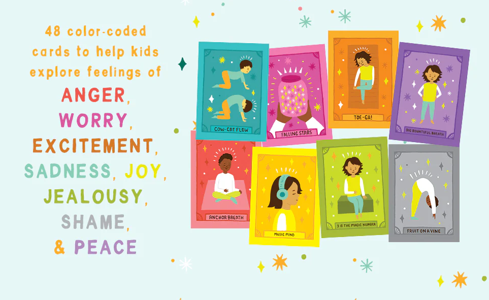 Little Yogi Deck: Simple Yoga Practices to Help Kids Move Through Big Emotions