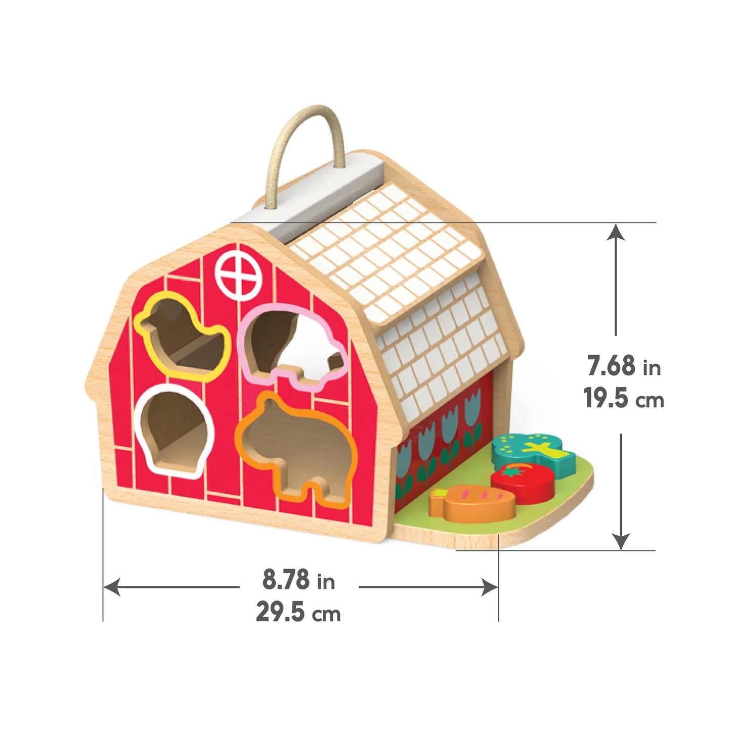 Wooden Sorting House- On the Farm