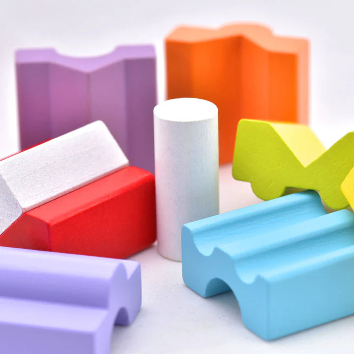 Wooden Toy- Stacking Tower