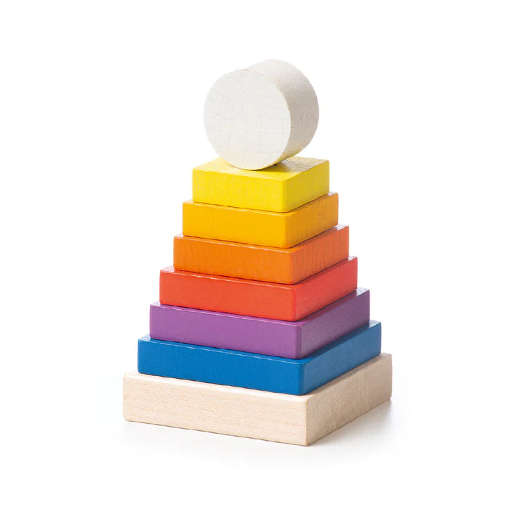 Wooden Toy- Stacking Tower