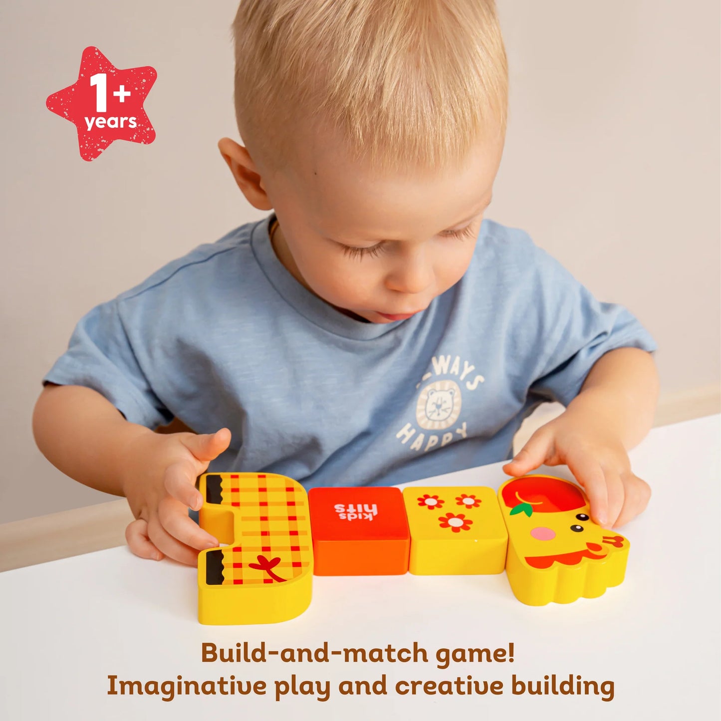 Wooden Toy- Friendly Giraffe
