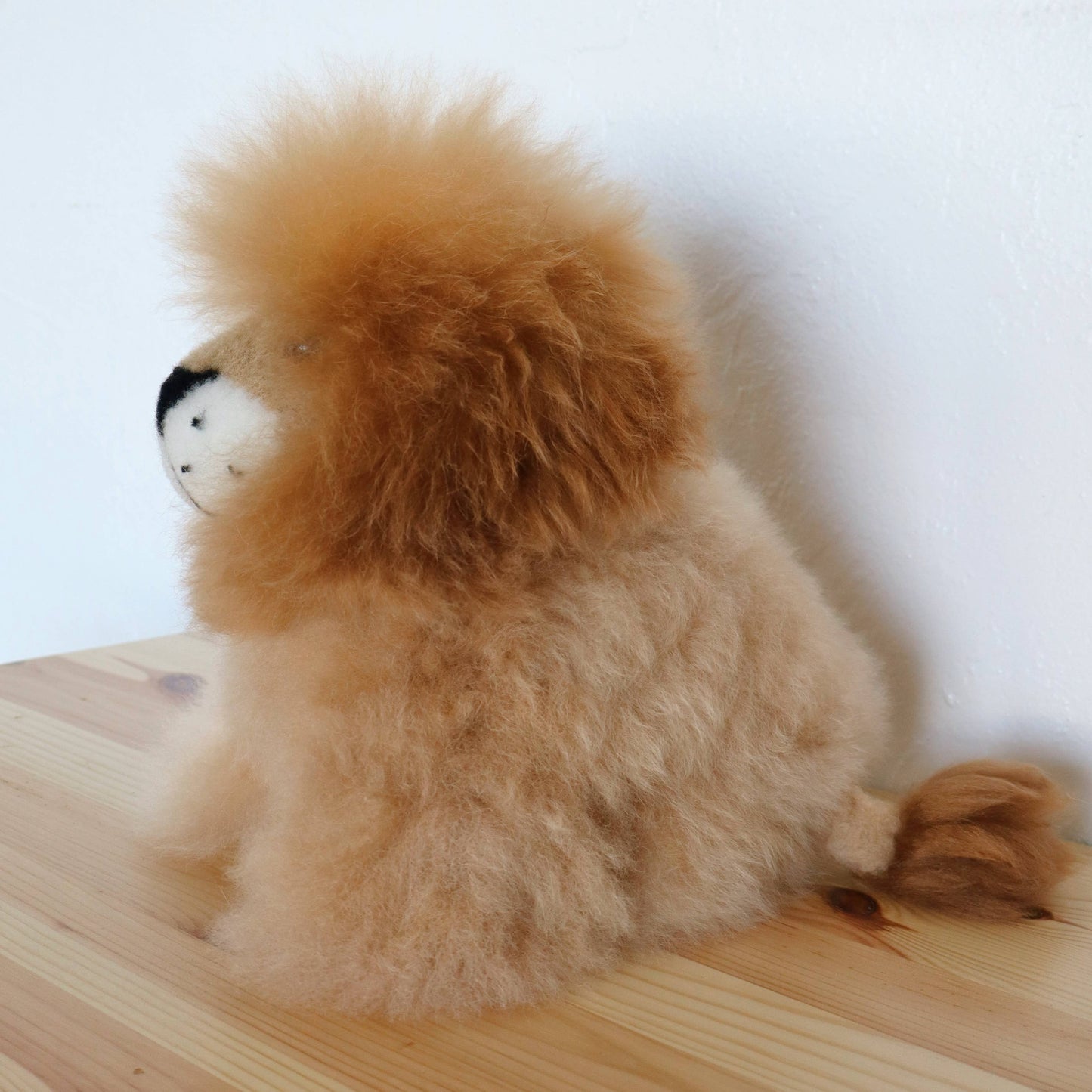 Alpaca Stuffed Animal - Lion 10"