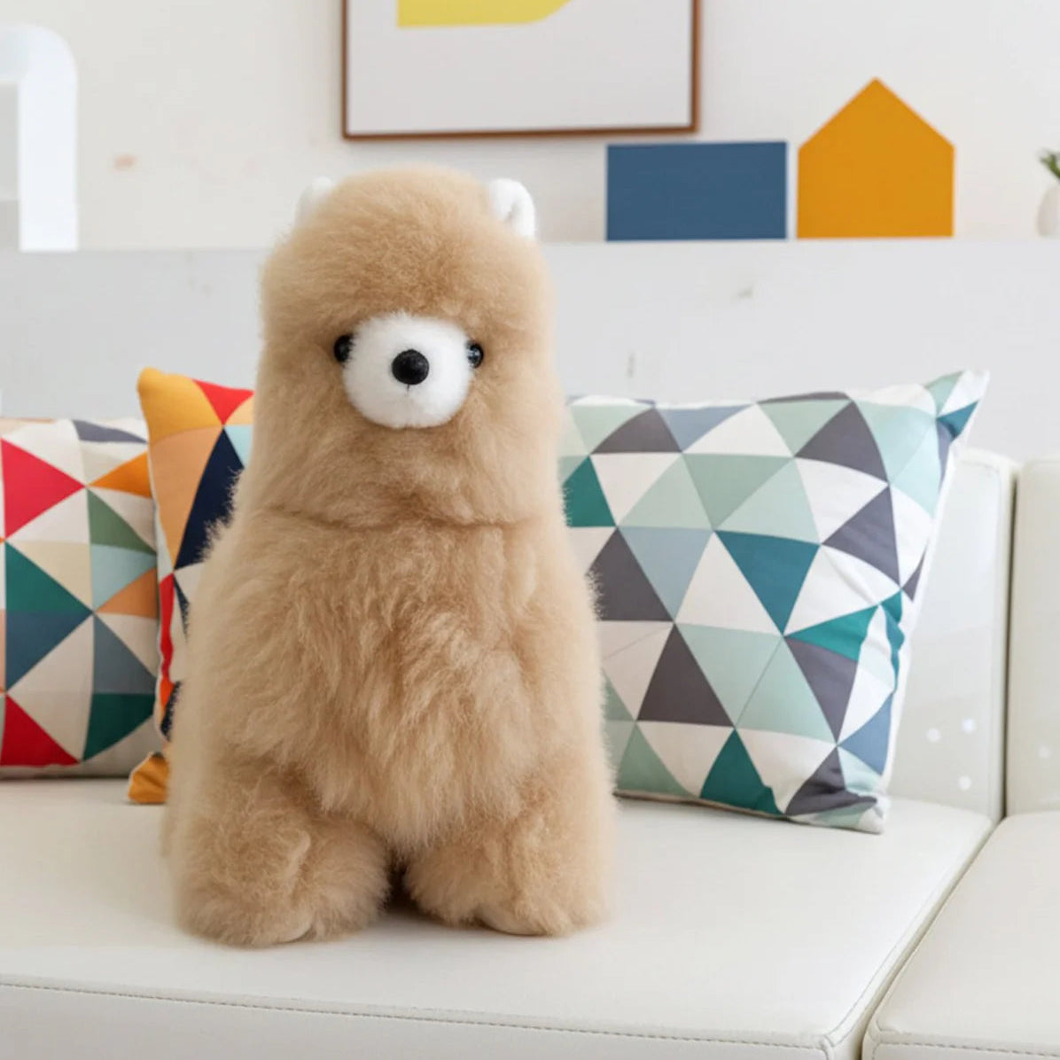 Alpaca Stuffed Animal - Small Alpaca 8,5"