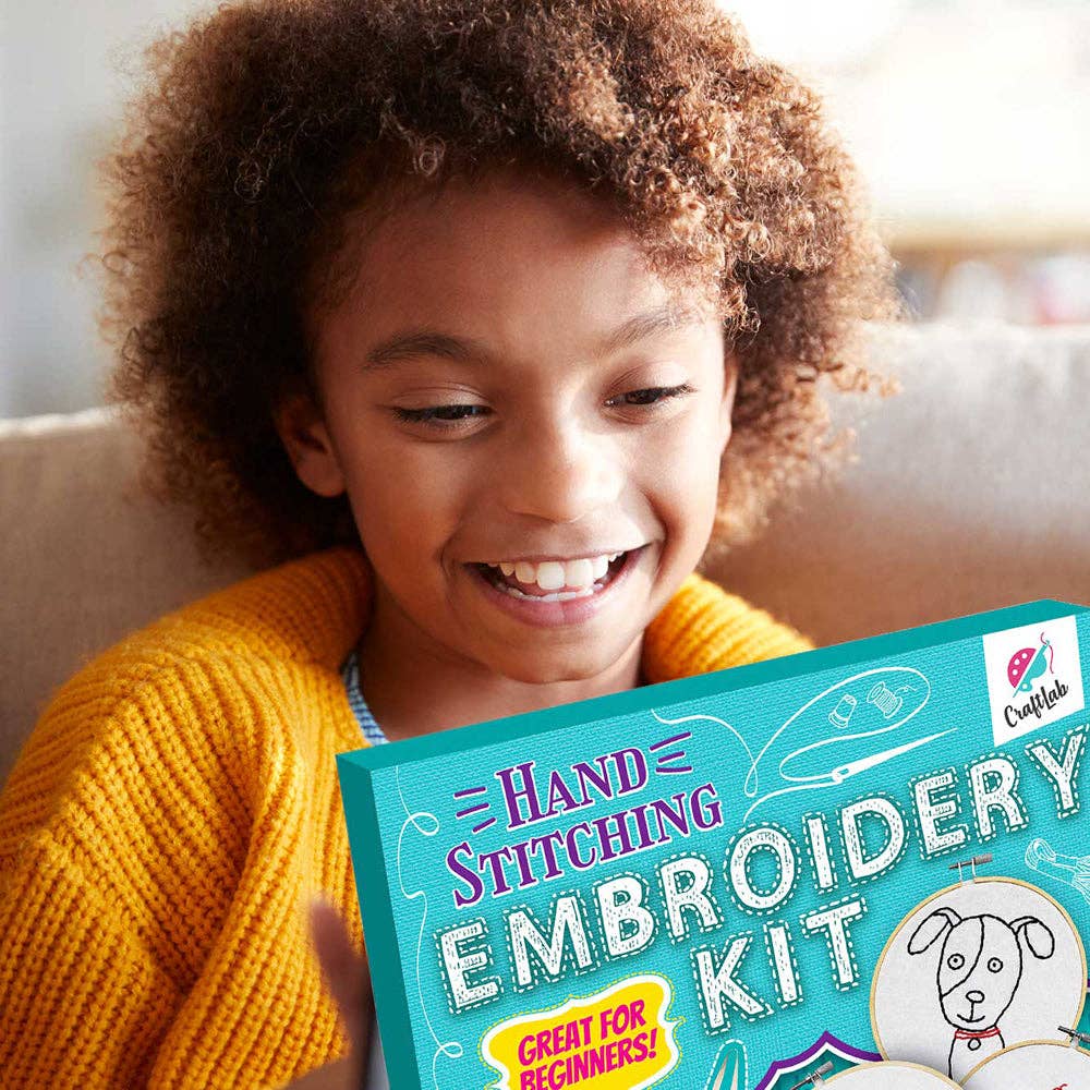 Hand Stitching Embroidery Kit